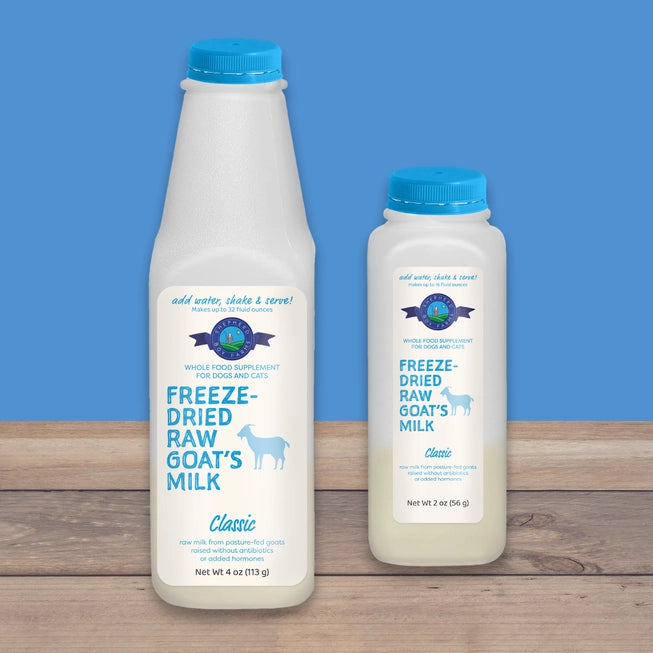 Shepherd Boy Farm Freeze Dried Raw Goats Milk--Small and Large