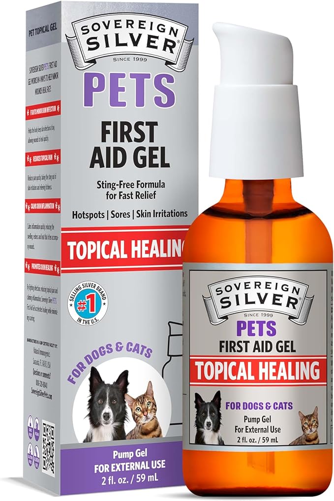 Sovereign Silver First Aid Gel 1oz