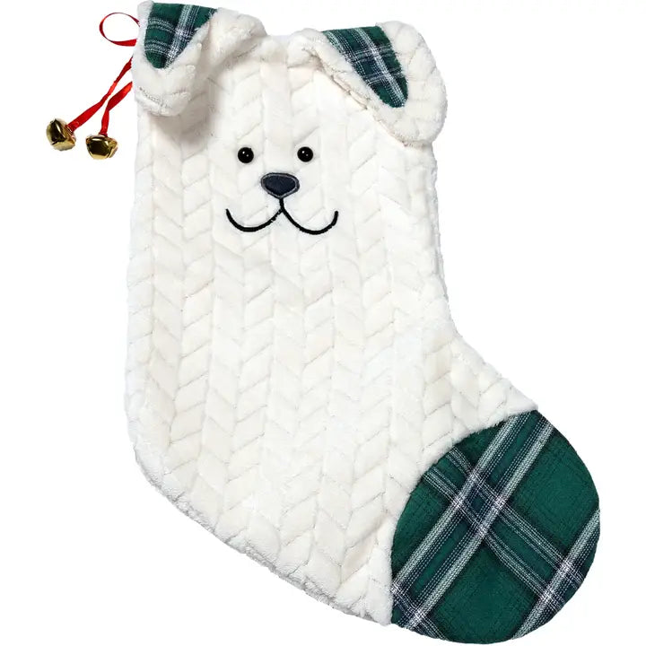 Dog Christmas Stocking 18in,