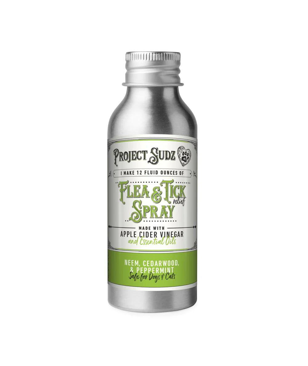 Project Sudz Flea and tick spray concentrate 4 oz