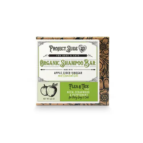 Project Sudz Organic Flea/Tick Shampoo Bar