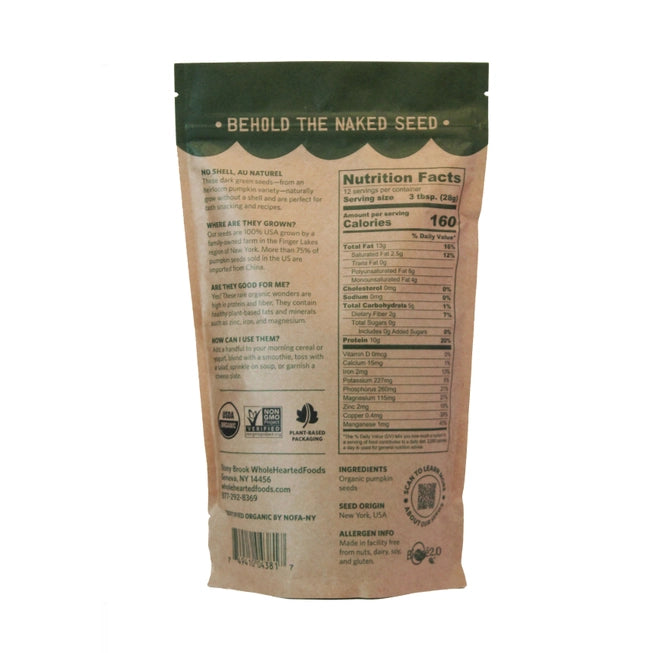 Stony Brook Organic Pumpkin Seeds