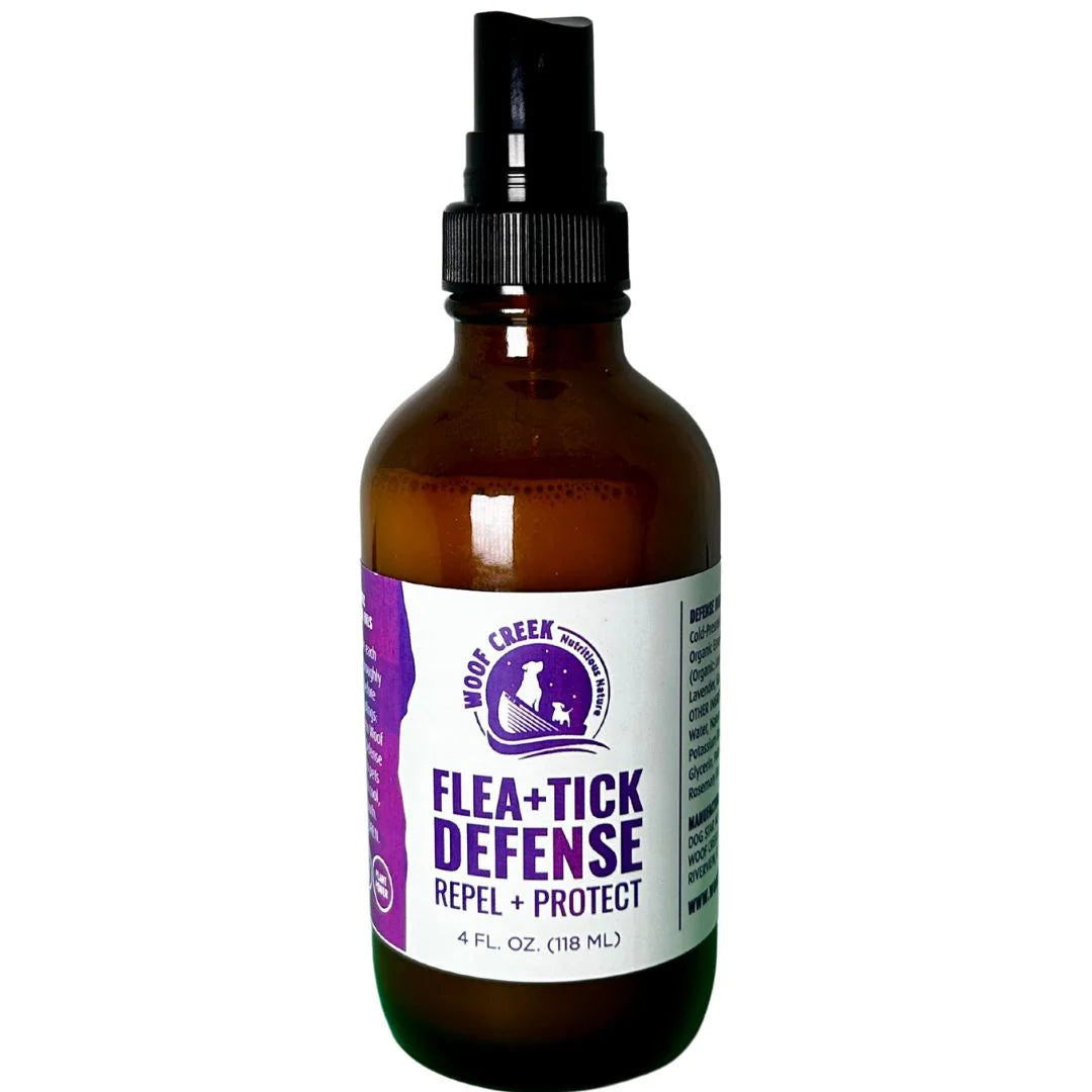 Woof Creek Flea + Tick Defense All Natural Repel + Protection