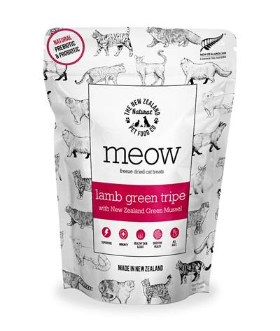 Woof Beef Green Tripe Dog Treats with Green Lipped Mussels 1.4oz