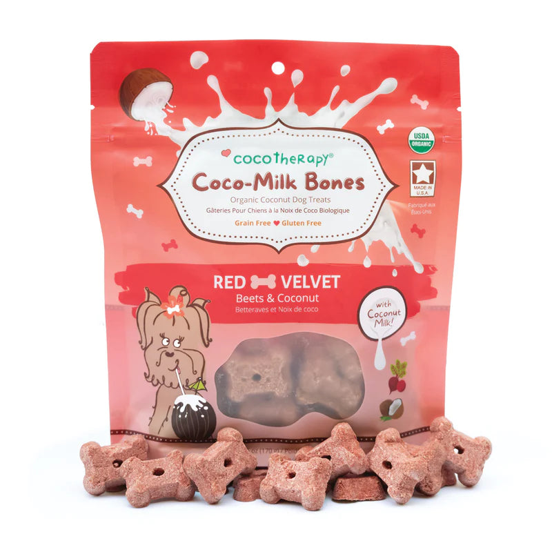 CocoTherapy Red Velvet Milk Bone 6oz