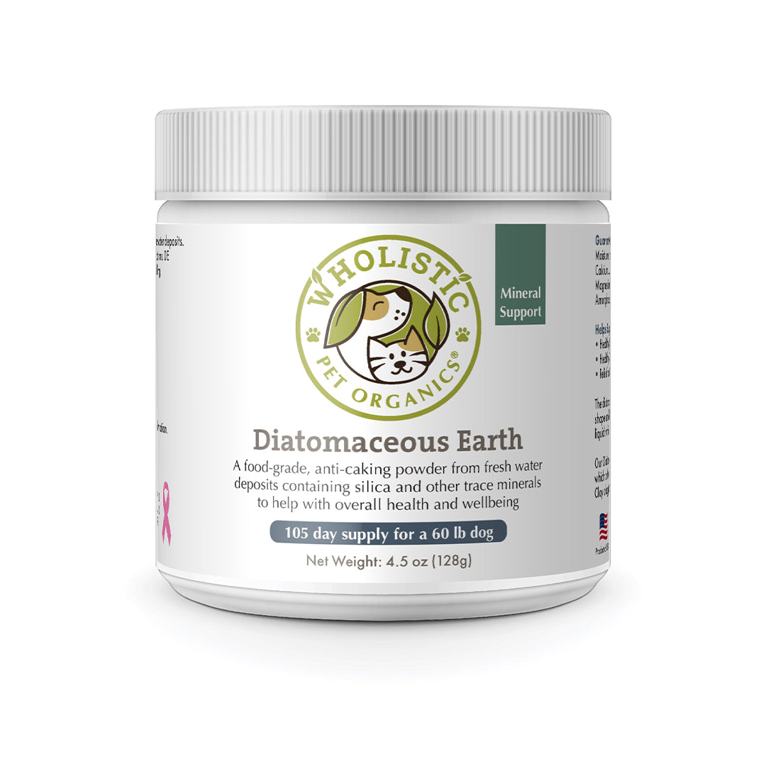 Wholistic Pet Organics Diatomaceous Earth 4.5oz