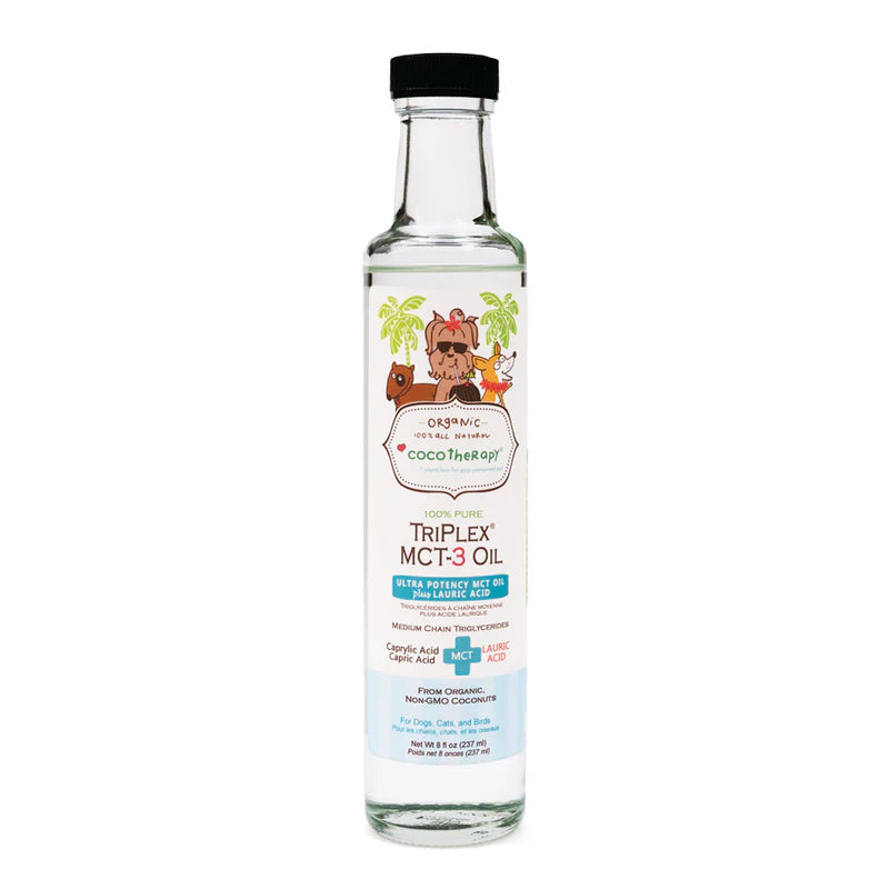 CocoTherapy Tri-Plex MCT-3 Oil 8oz.