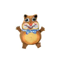 best-cat-toy-chipmunk-brown