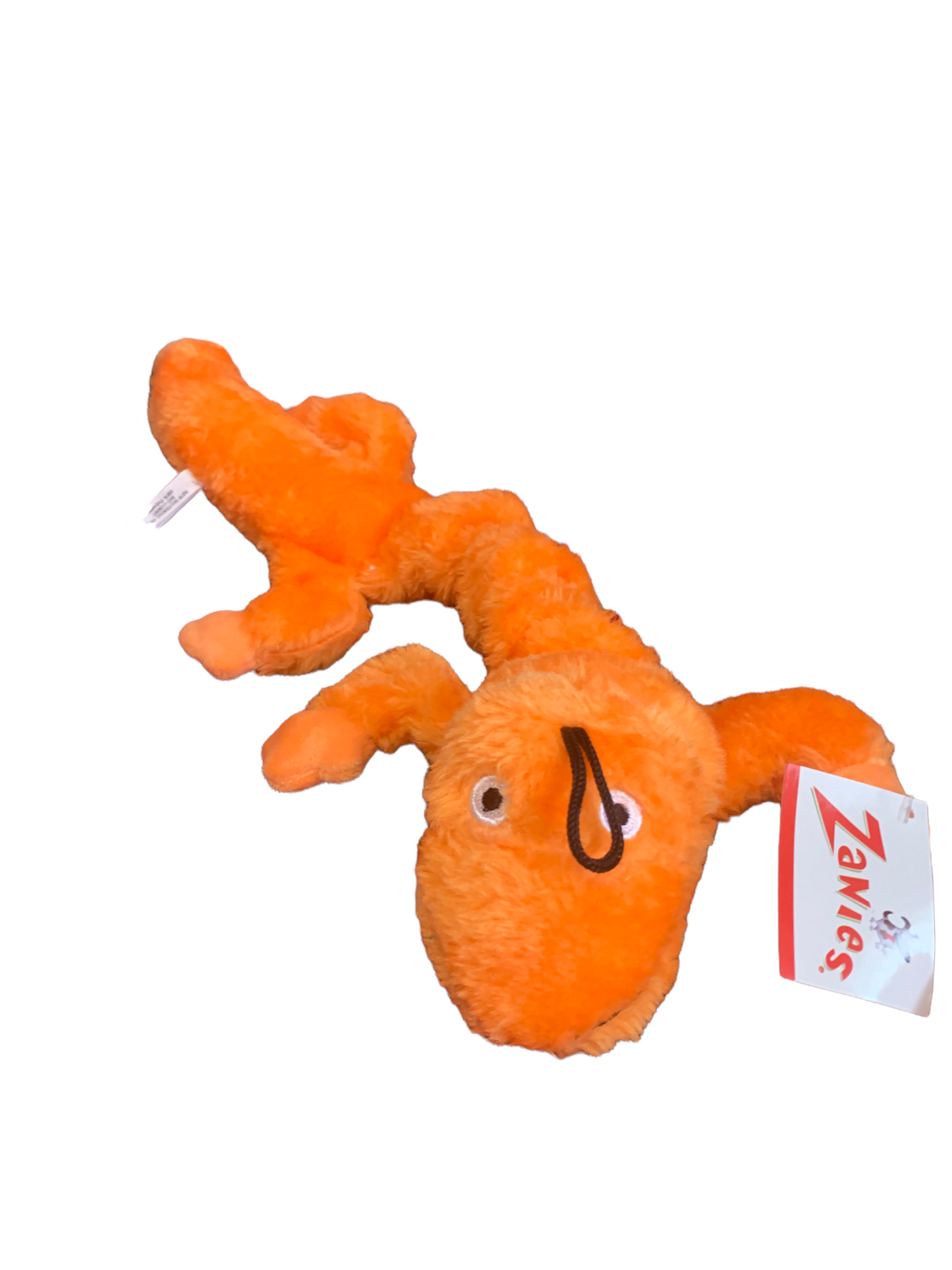 lizard-dog-toy-orange