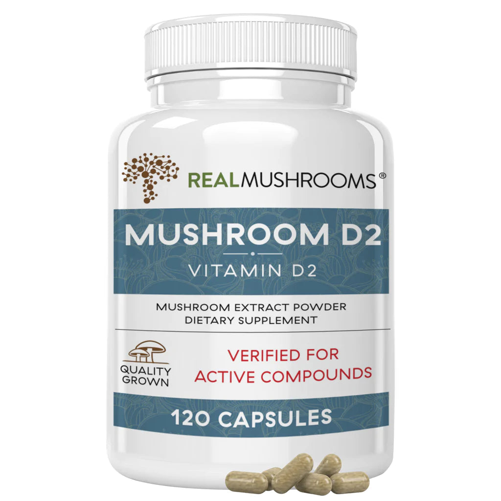 REALMUSHROOMMS Mushroom D2 Vitamin D2
