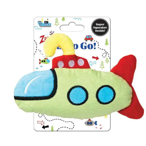 Zanies Way To Go Travel Toys- Submarine