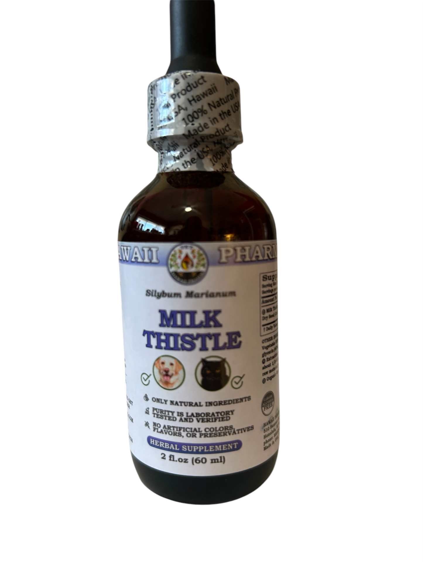 Hawaii Pharm Milk Thistle- Liver Support