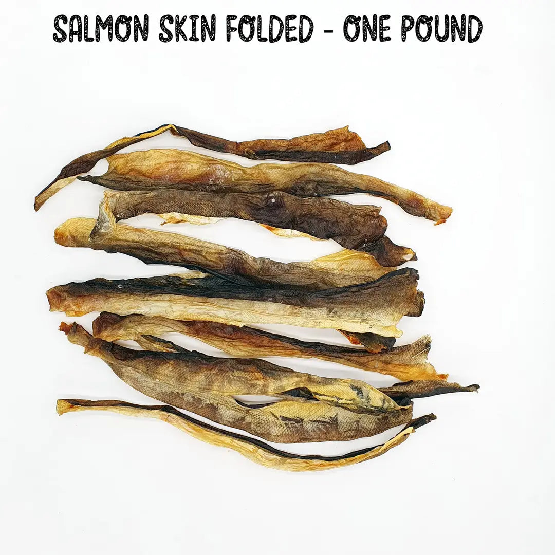 Salmon Fist Skins (around 16in long)