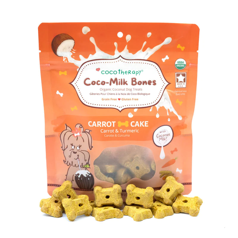 CocoTherapy Coco- Carrot Cake Milk Bones 6oz