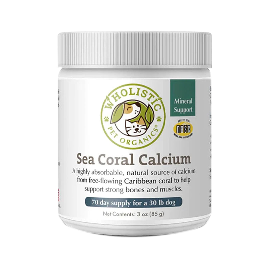 Wholistic Pet Organics Sea Coral Calcium 3oz