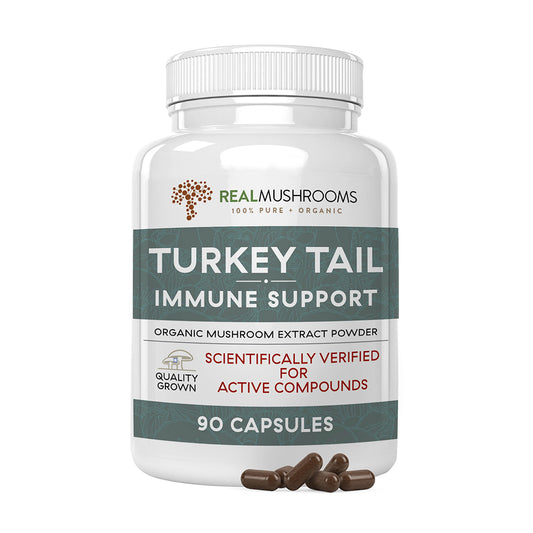 RealMushrooms Turkey Tail Capsules 90 count