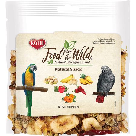 Kaytee Food From the Wild Natural Snack 3oz Large Birds