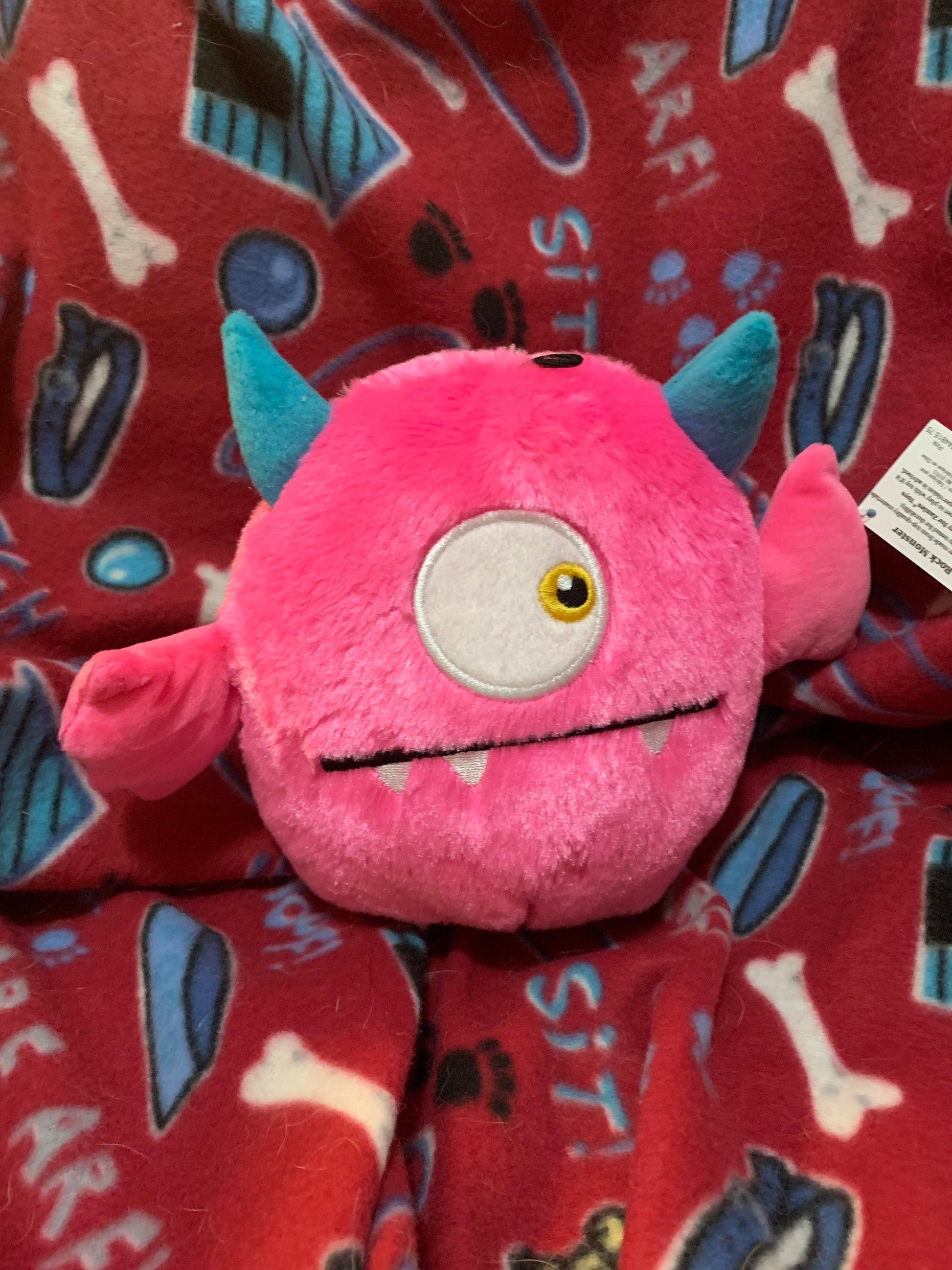 pink-dog-toy-monster