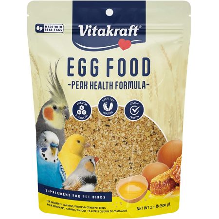 Vitakraft VitaSmart Egg Food Daily Supplement for Pet Birds 1.1lb